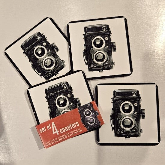 CAMERA COASTER 4pk