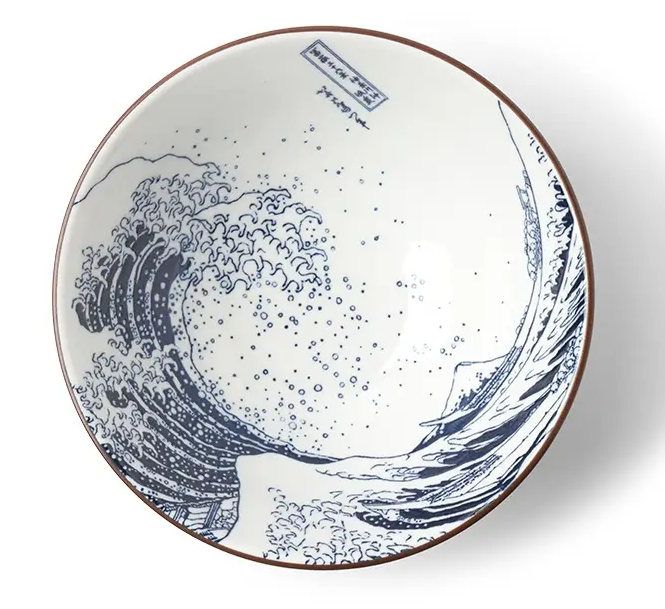 Great Wave Bowl 8.25"