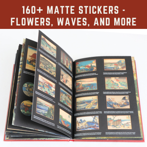 Hokusai Prints Sticker Book
