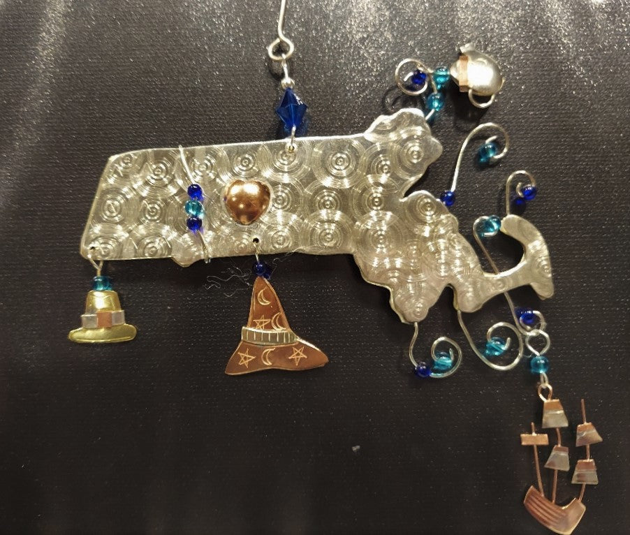 MASSACHUSETTS ORNAMENT