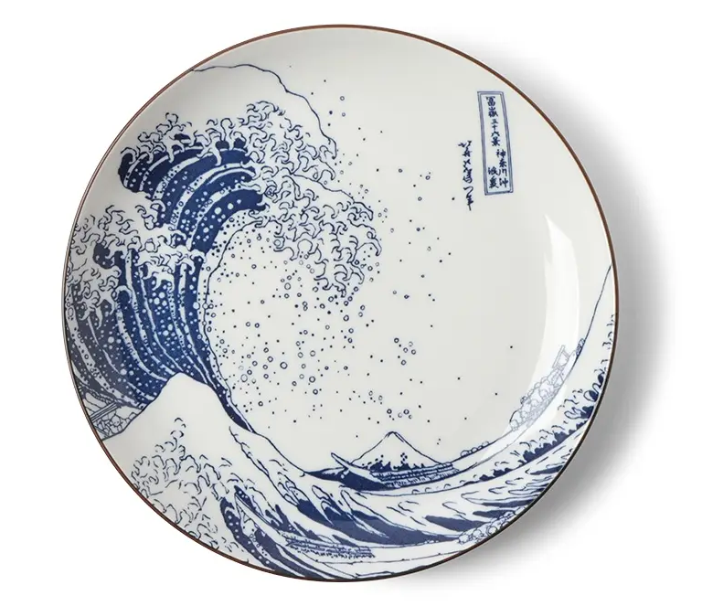 Great Wave Plate 8.5"