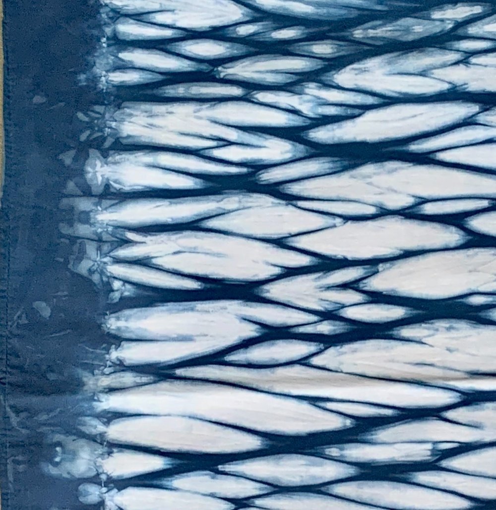 Shibori Rayon w/ Fringe