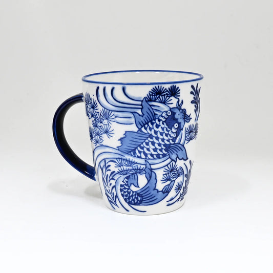 KOI PORCELAIN MUG