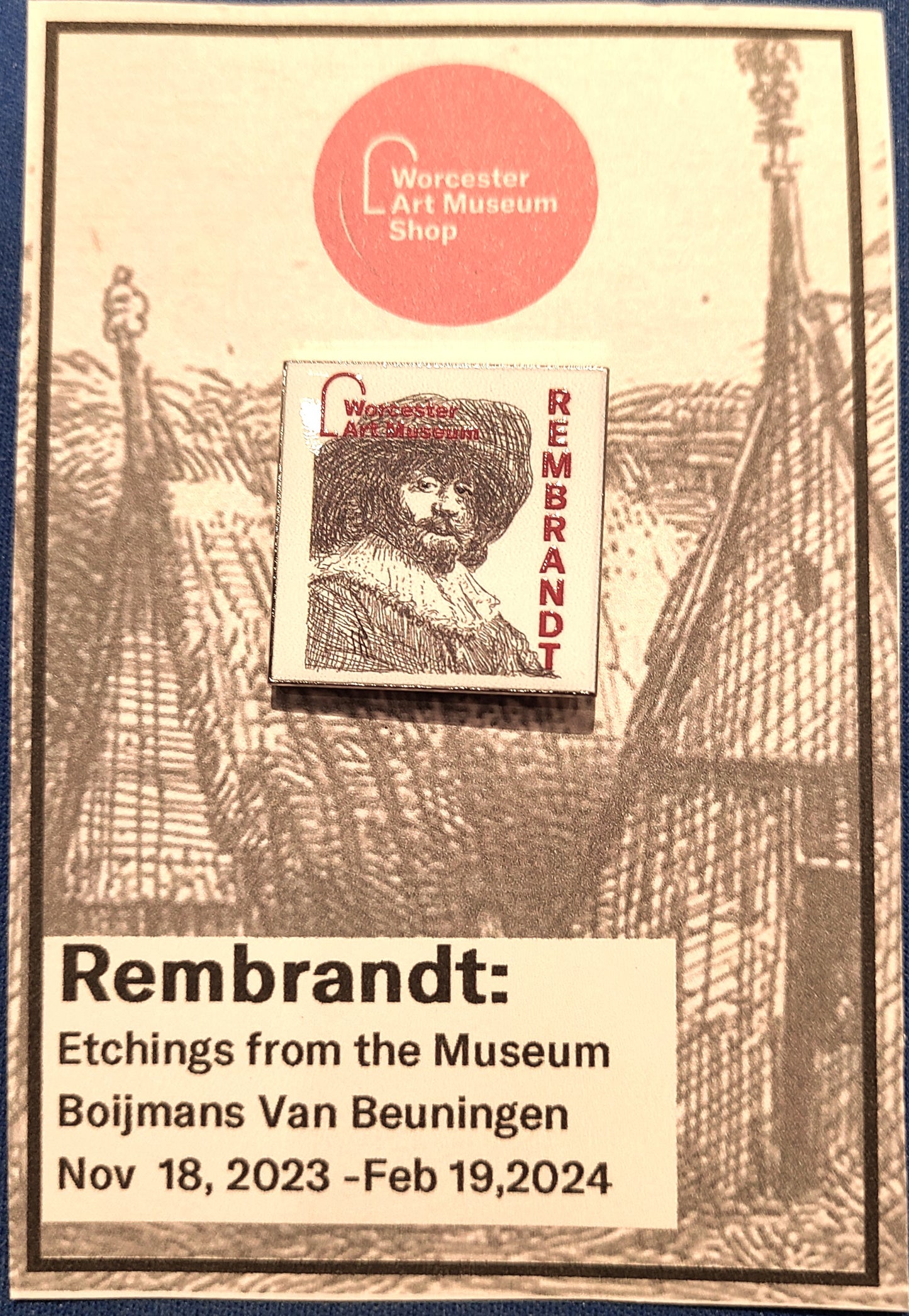Small Rembrandt Pin