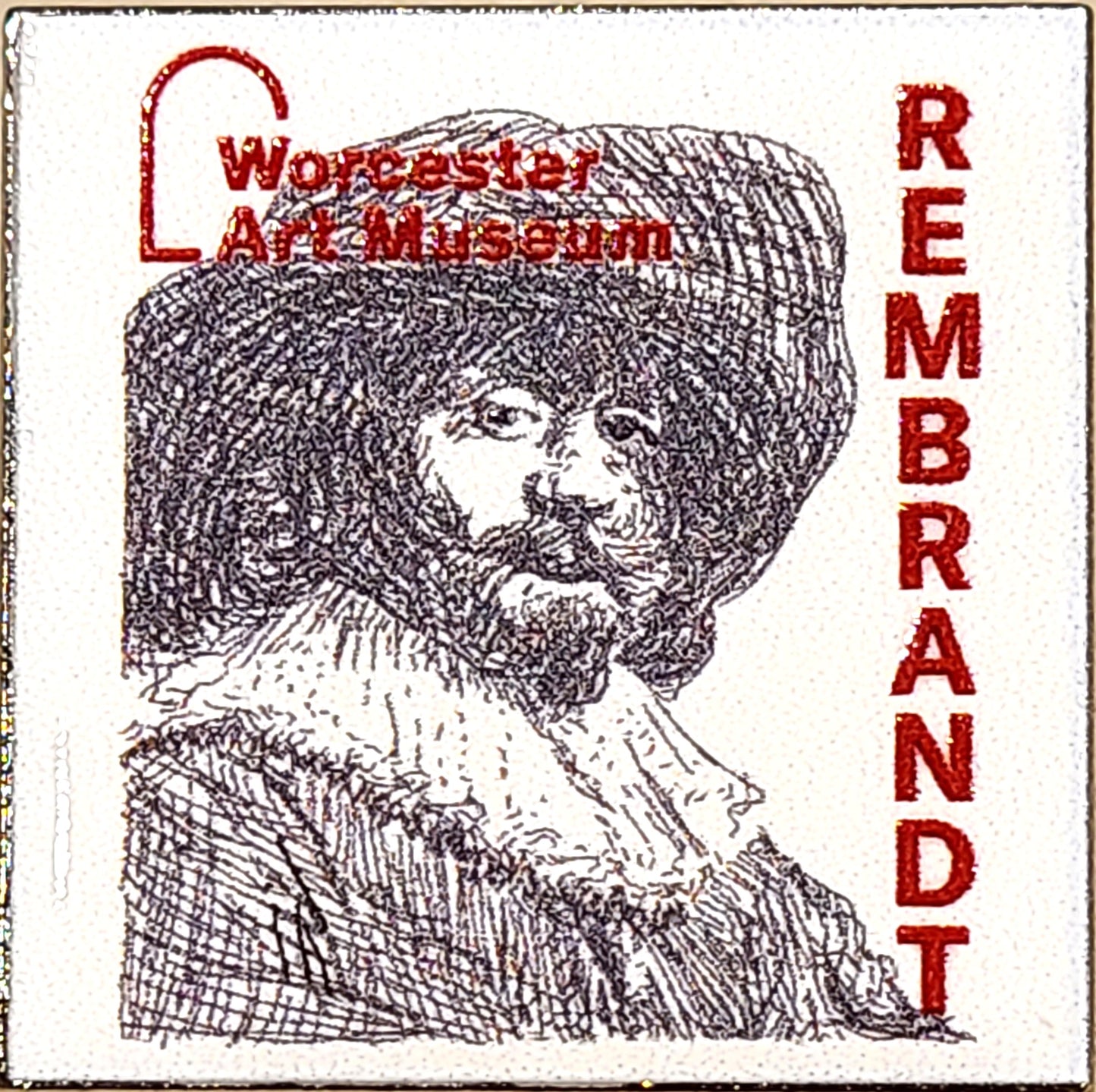Small Rembrandt Pin
