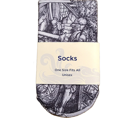 Socks - Cranach Print