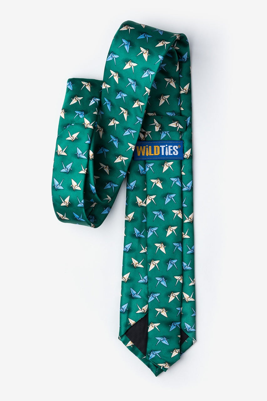 Origami Crane Tie