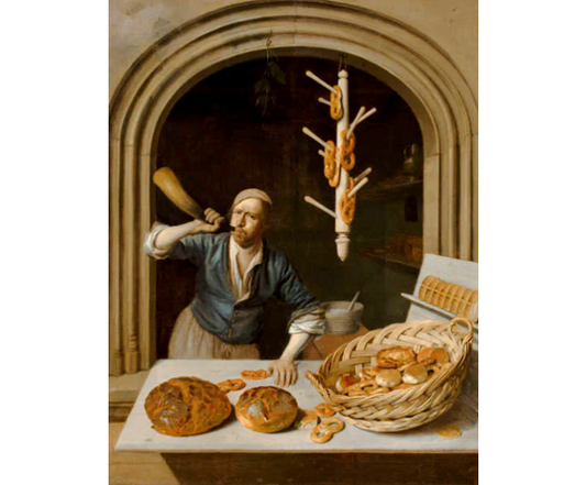 Acrylic Magnet -The Baker
