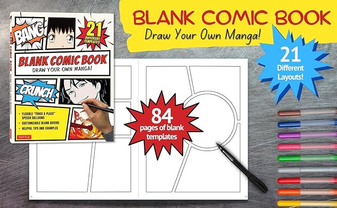 Blank Comic Book