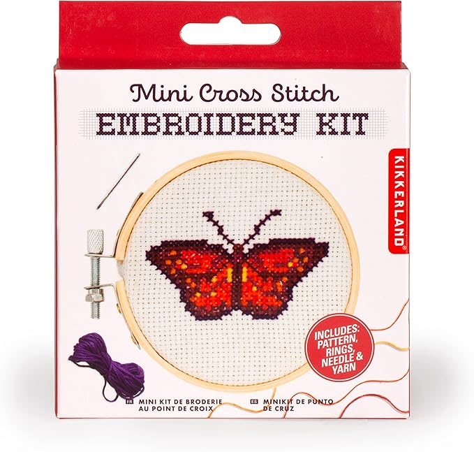 Mini Cross Stitch Embroidery Kit