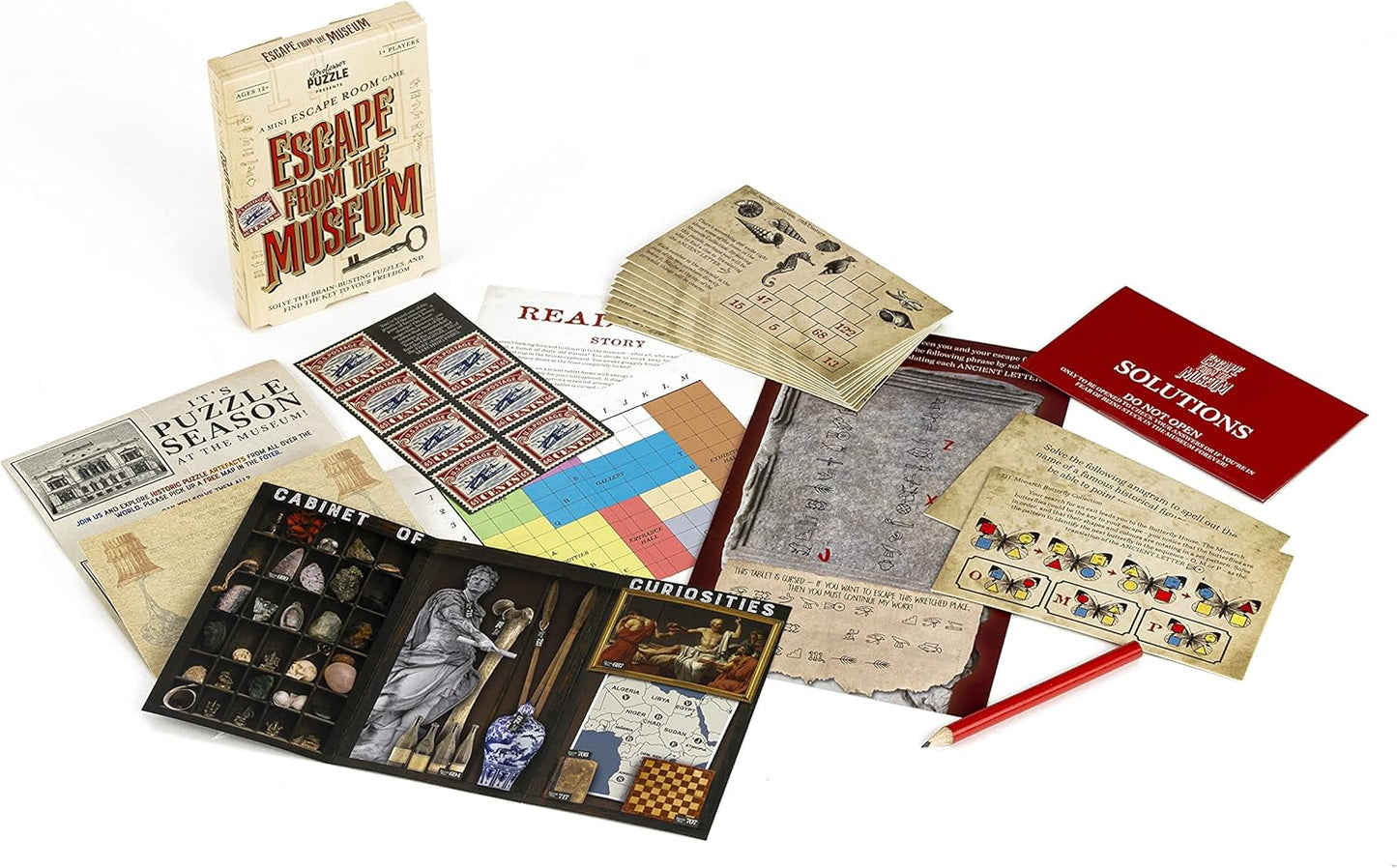 Escape from Museum Card Game