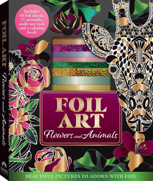 Foil Art - Flowers and Animals