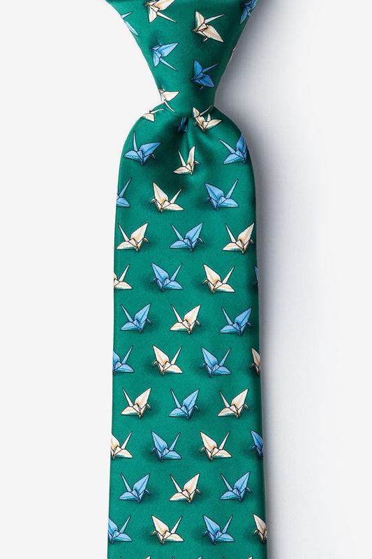 Origami Crane Tie