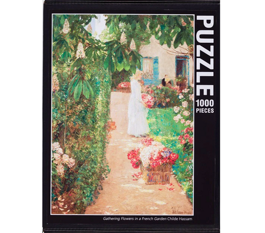 WAM Puzzle - Gathering Flowers in a French Garden