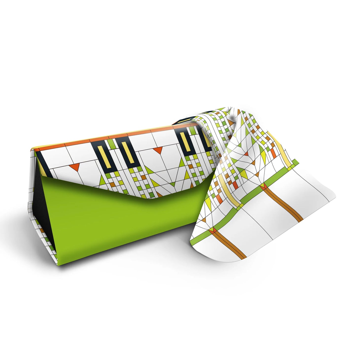Folding Glasses Case with Cloth