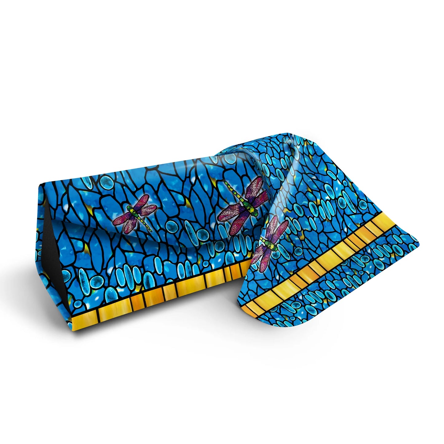 Folding Glasses Case with Cloth