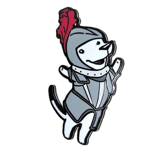 Helmutt Enamel Pin