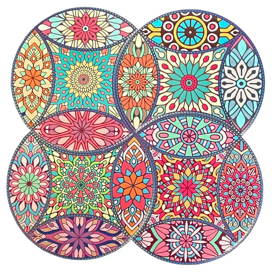 Mandala Coaster Set