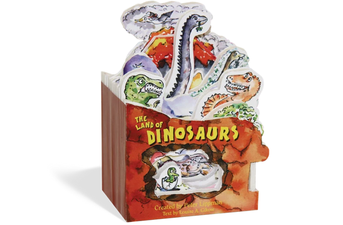Land of the Dinosaurs Mini House Book