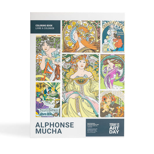 Coloring Book, Mucha or Tiffany