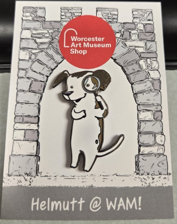 Helmutt Enamel Pin