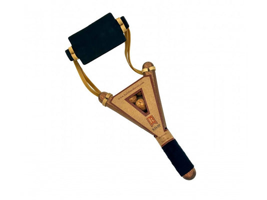 Wooden Slingshot with Cork Balls