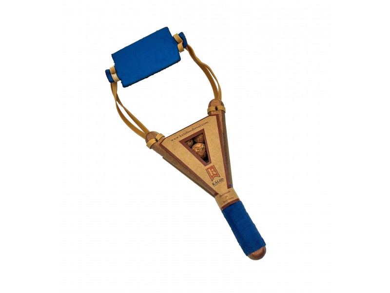 Wooden Slingshot with Cork Balls
