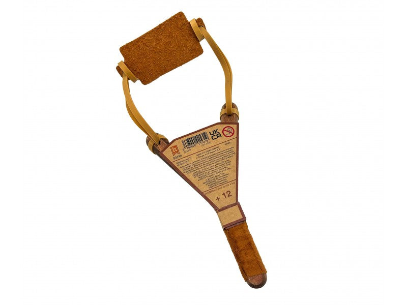 Wooden Slingshot with Cork Balls
