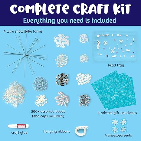 Beaded Snowflake Kit