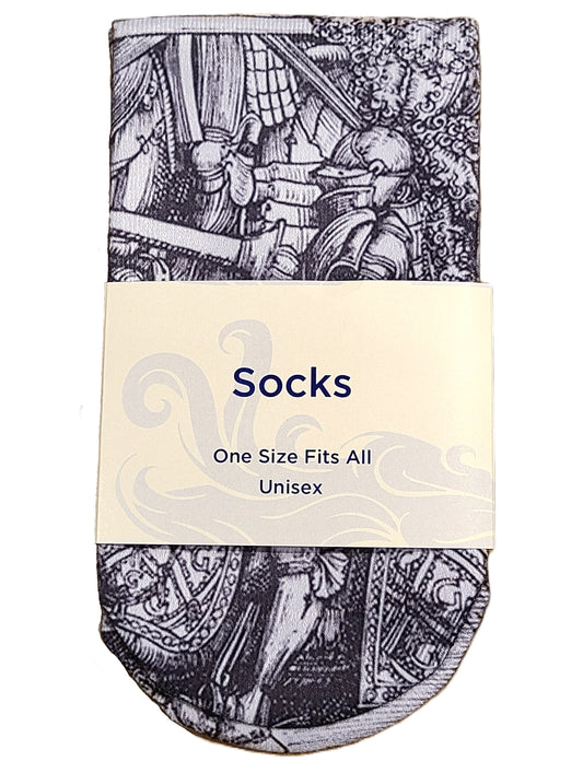 Socks - Cranach Print