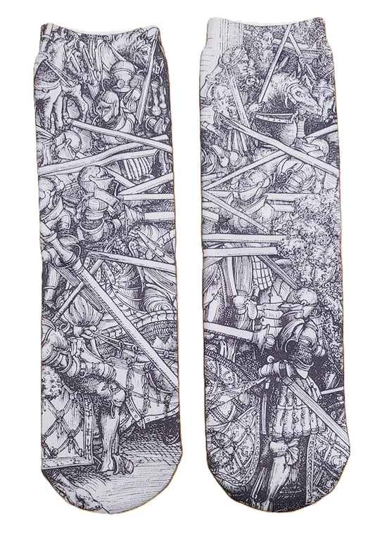 Socks - Cranach Print