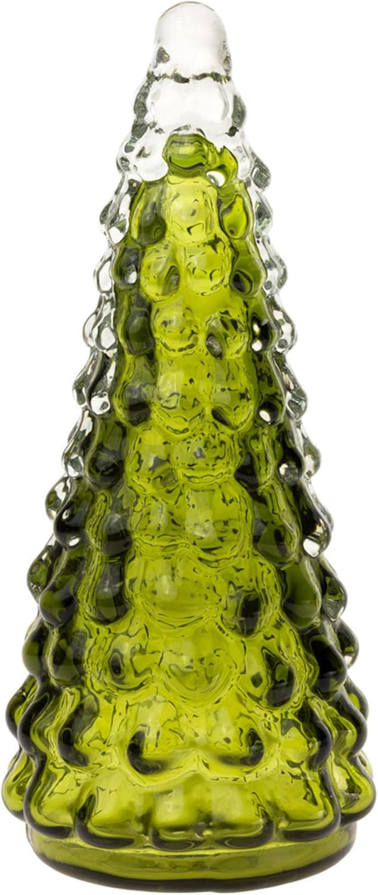 Glass Evergreen Tree-Lg