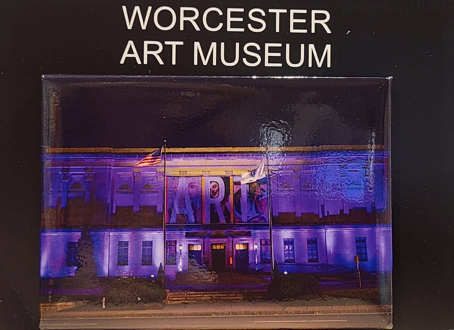 WAM Purple Lights Magnet