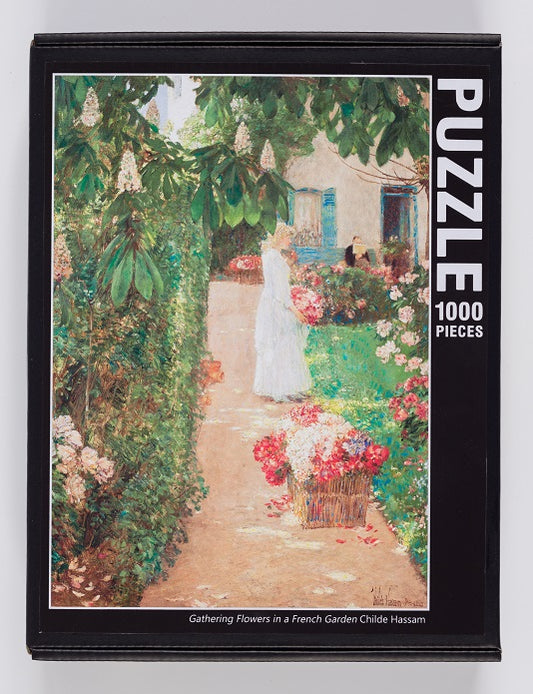 WAM Puzzle - Gathering Flowers in a French Garden