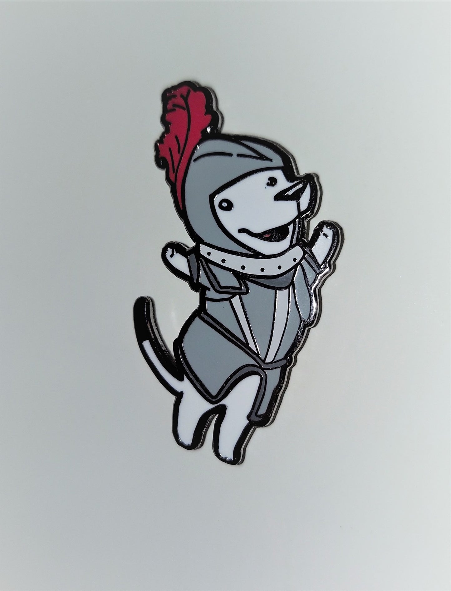 Helmutt Enamel Pin