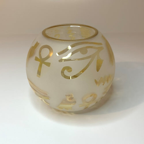 Handblown Glass Votive Holder