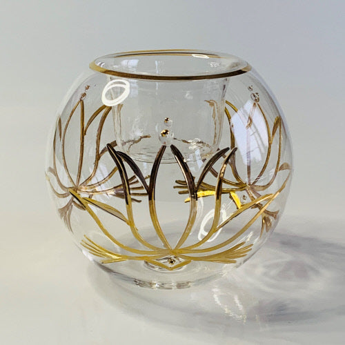 Handblown Glass Votive Holder